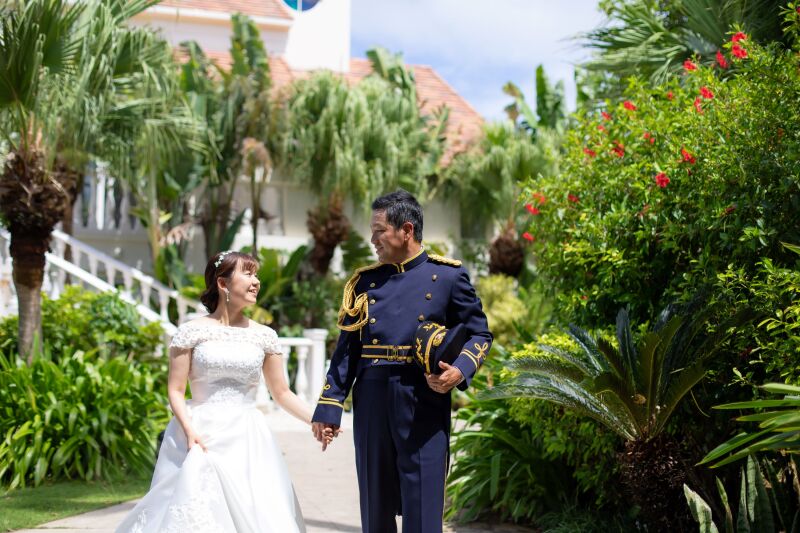 ガーデンをお散歩