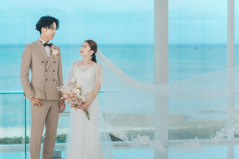 ザ・シーサイドガーデン ラグーン大聖堂　byワタベウェディング