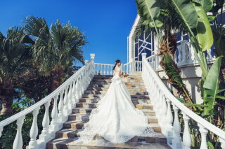 ザ・シーサイドガーデン ラグーン大聖堂　byワタベウェディング