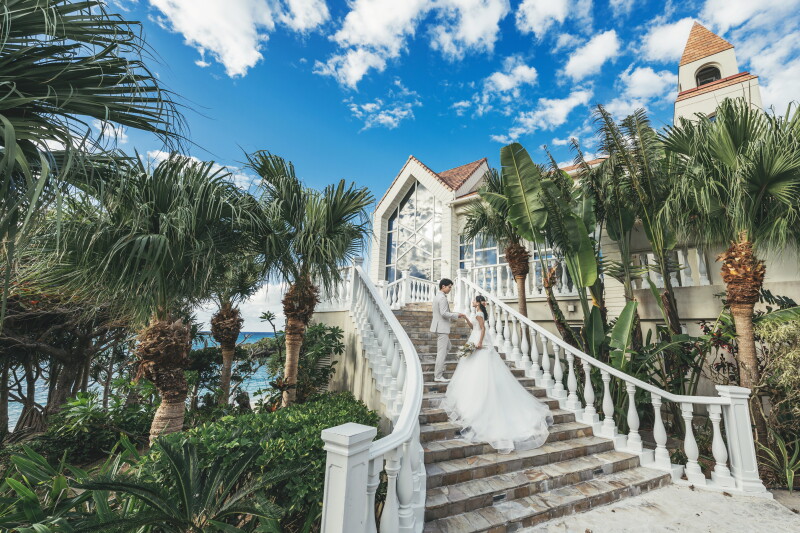 ラグーンの「大階段ショット」でドラマティックに。