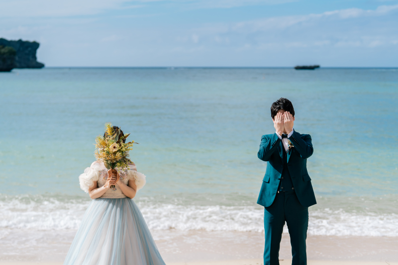 ザ・シーサイドガーデン ラグーン大聖堂 byワタベウェディング_人気スポットで撮影できる