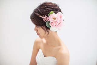 生花ヘッドピース【フェアリーテイル】※生花ブーケ【フェアリーテイル】お申込みの方限定オプション