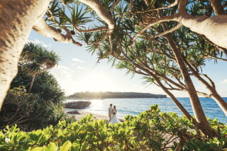 ザ・シーサイドガーデン ラグーン大聖堂　byワタベウェディング_＃Sunset Beach