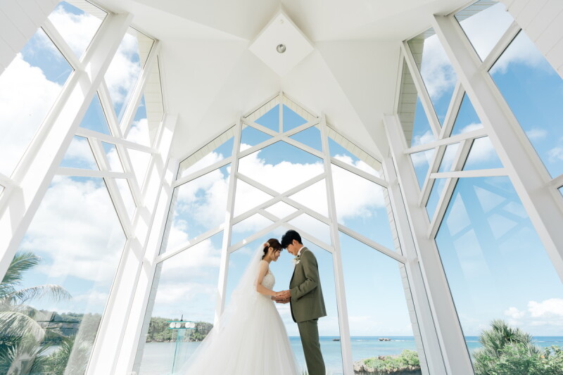 【ドレス2着】★まるっとコミコミ最充実プラン◉新郎ヘアセット+アルバム+美肌加工込!|チャペル&ガーデン&ビーチ150カット