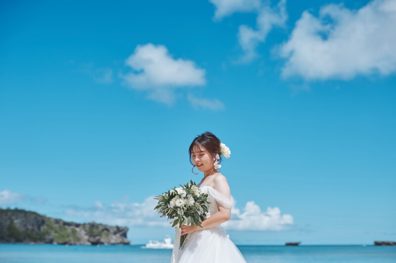 【ドレス2着】★まるっとコミコミ最充実プラン◉新郎ヘアセット+アルバム+美肌加工込!|チャペル&ガーデン&ビーチ150カット