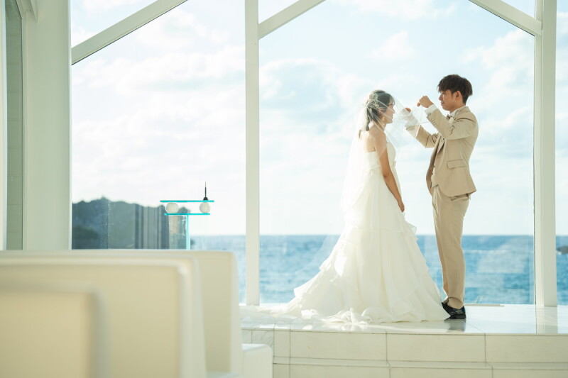 ★クリスマスキャンペーン★￥82,500→無料！ムービー＆挙式つき3ロケ撮影プラン♡｜式+チャペル+ガーデン+ビーチ100カット