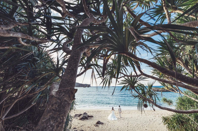 【シンプルセレモニープラン】100→150カットでゲストとの撮影多く!|シンプルセレモニー+チャペル+ビーチ|データ150カット