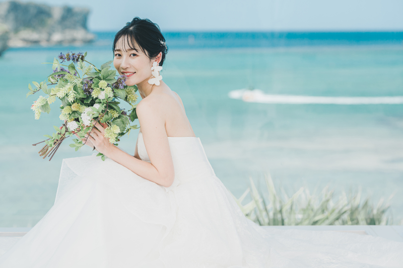 ◉チャペルフォトならこちら!◉データ100カット!チャペル・大階段・フォトブース❀充実撮影でこの価格!洋装1点+ヘアメイク込