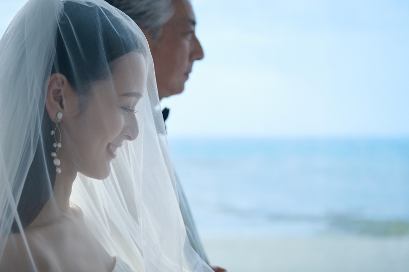 【ムービー・アルバム付シンプルセレモニープラン】|チャペル+ガーデン+ビーチ100カット|全データ美肌痩身加工納品|雨天保証