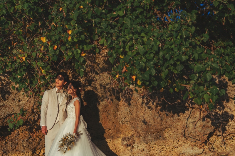 【150カット×サンセット】ゲスト撮影追加料金なし!納品枚数充実♪|チャペル+ガーデン+サンセットビーチ|データ150カット