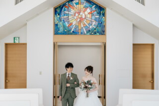 ザ・シーサイドガーデン ラグーン大聖堂　byワタベウェディング