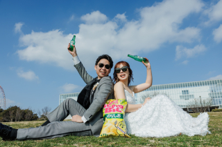 The oneday photo sweet_海ロケプラン（お台場・葛西・若洲で海と空を背景に）