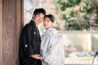 The oneday photo wedding_庭園・邸宅・神社仏閣ロケ（四季と伝統を感じる本格和装撮影）