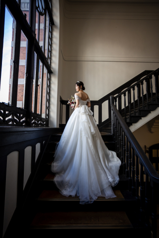 The oneday photo wedding_横浜の海景ロケ(大さん橋や城ヶ島でノスタルジックに)