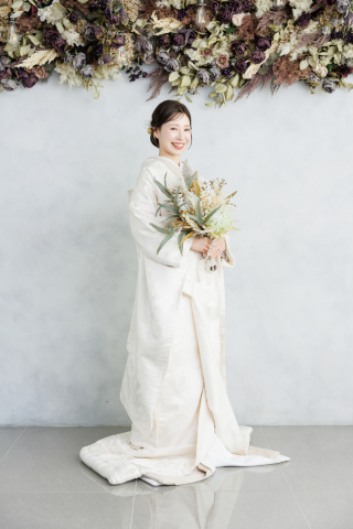 The oneday photo wedding_和装スタジオ（伝統とモダンが交差する空間で新しい和装を）