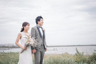 The oneday photo sweet_海ロケプラン（お台場・葛西・若洲で海と空を背景に）