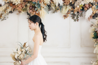 The oneday photo sweet_洋装スタジオ（天候に左右されないアンティーク空間で）