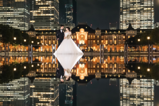 The oneday photo sweet_リフレクション（鏡面や水面を活かすシンメトリー演出の技法）