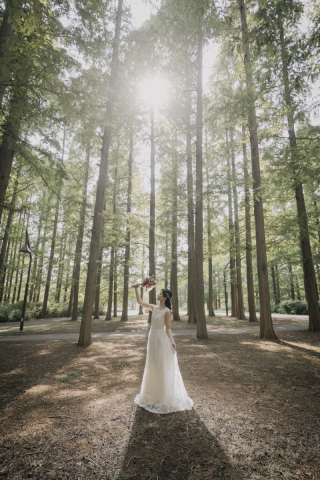 The oneday photo wedding_森ロケプラン（代々木・葛西臨海・水元公園で自然体の撮影）