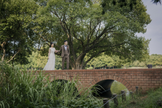 The oneday photo wedding_森ロケプラン（代々木・葛西臨海・水元公園で自然体の撮影）