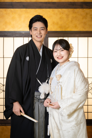 The oneday photo wedding_和装スタジオ（伝統とモダンが交差する空間で新しい和装を）