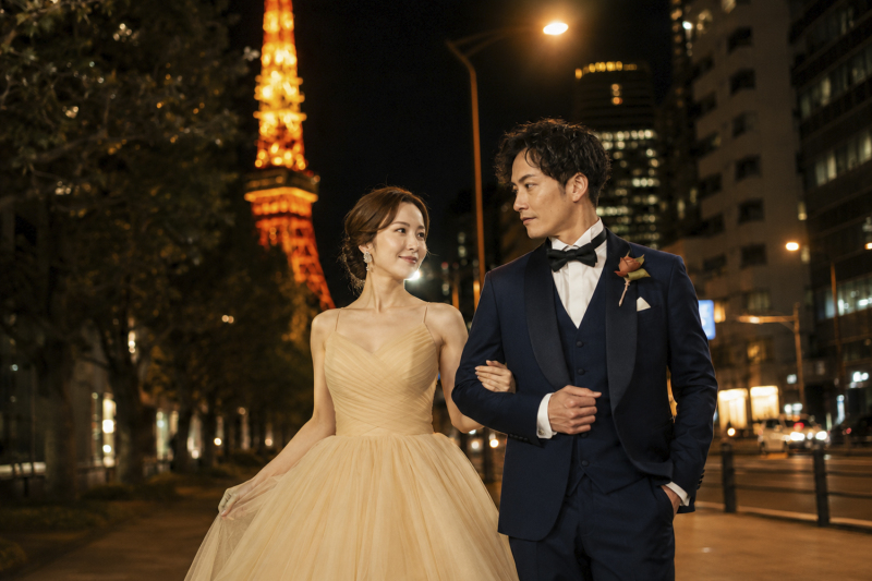 《8月末まで限定》特典♪【和装庭園ロケ(スタジオ付)&Sweetドレス|東京タワー・3ロケ撮影】◎329600円→219800円