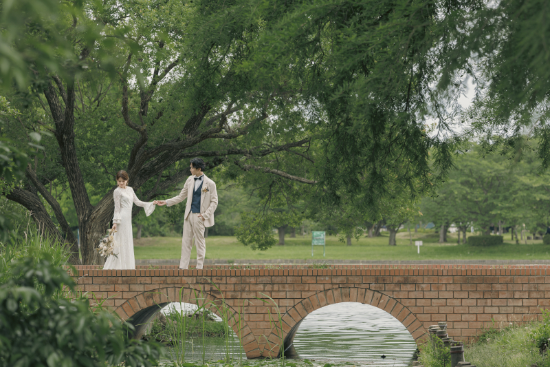 《7月末撮影まで限定》スタジオ撮影＋小物一式無料！【水元公園ロケーション撮影（スタジオ撮影付き）】◎59,800円