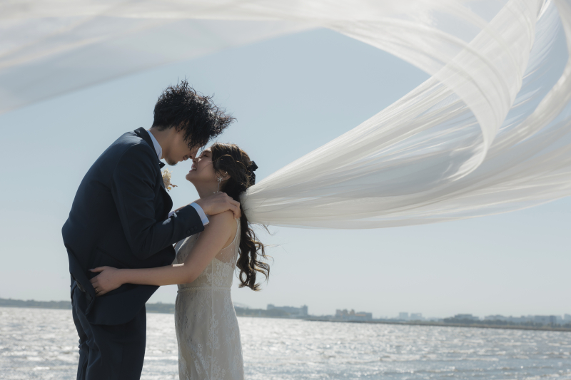 《7月末撮影まで限定》スタジオ撮影＋小物一式無料！【葛西海浜公園ロケーション撮影（スタジオ撮影付き）】◎49,800円