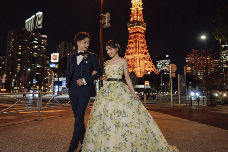 《8月末撮影まで限定》特典いろいろ♪【和装スタジオ&Sweetドレス|東京タワー・3ロケ撮影】◎299600円→199600円