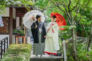 OP記念《11月末撮影まで限定》【和装庭園ロケ（スタジオ付）＆Sweetドレス｜スタジオ撮影】259600円&rarr;169800円