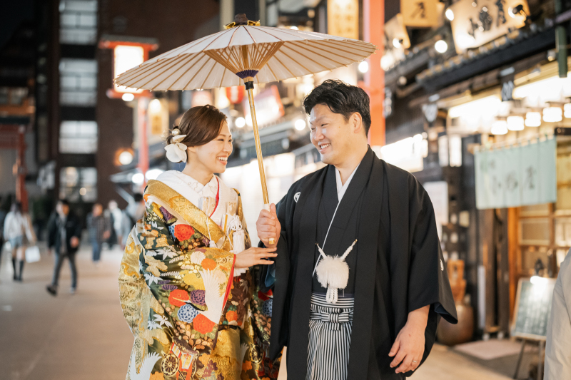 《7月末撮影まで限定》スタジオ撮影＋小物一式無料！【浅草ロケーション撮影（スタジオ撮影付き）】◎59,800円