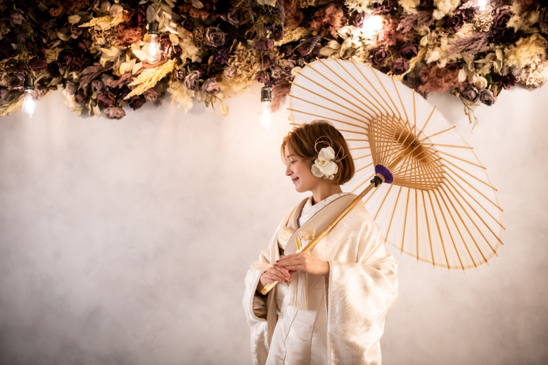 《7月末撮影まで限定》小物一式無料！【和装・スタジオ撮影】※梅雨でも夏でも安心！（冷房完備）◎59,800円