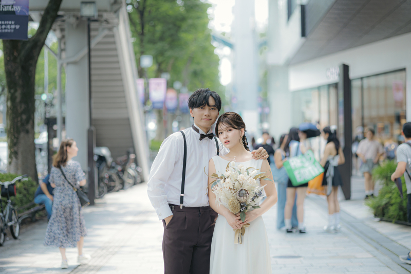 《7月末撮影まで限定》スタジオ撮影＋小物一式無料！【表参道ロケーション撮影（スタジオ撮影付き）】◎49,800円