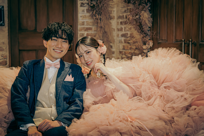 《8月末撮影まで限定》特別割引&スタジオ撮影&選べる特典♪【Sweetドレス|昼・3ロケ撮影】◎139800円→99800円