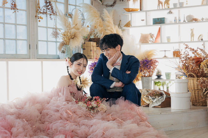 《8月末撮影まで限定》特別割引&スタジオ撮影&選べる特典♪【Sweetドレス|夜・1ロケ撮影】◎149800円→109800円
