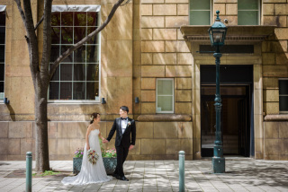 神戸｜朝の旧居留地でフォトウェディング