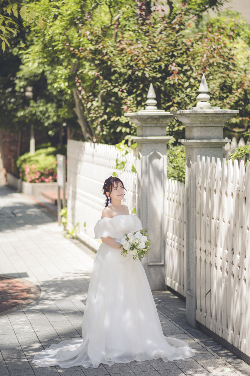 新婦ソロショット