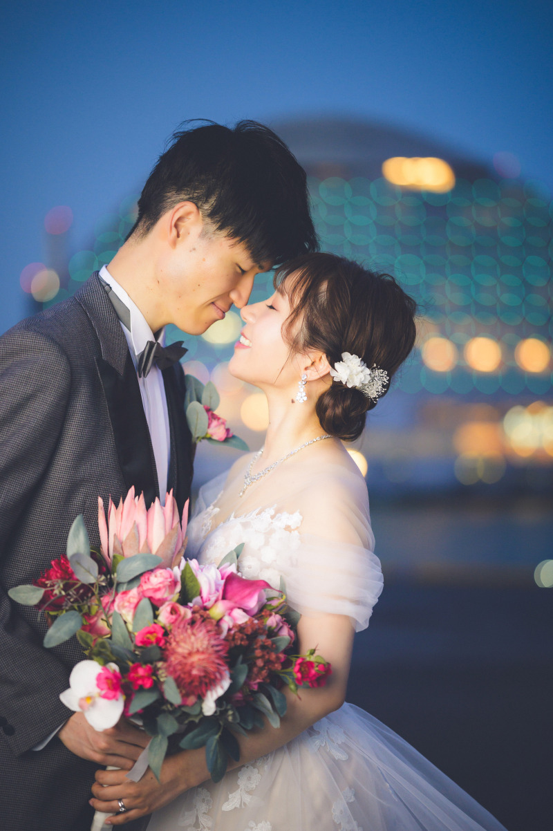 お鼻をくっつけて...