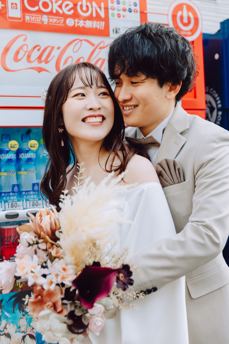 自販機前でもパシャリ