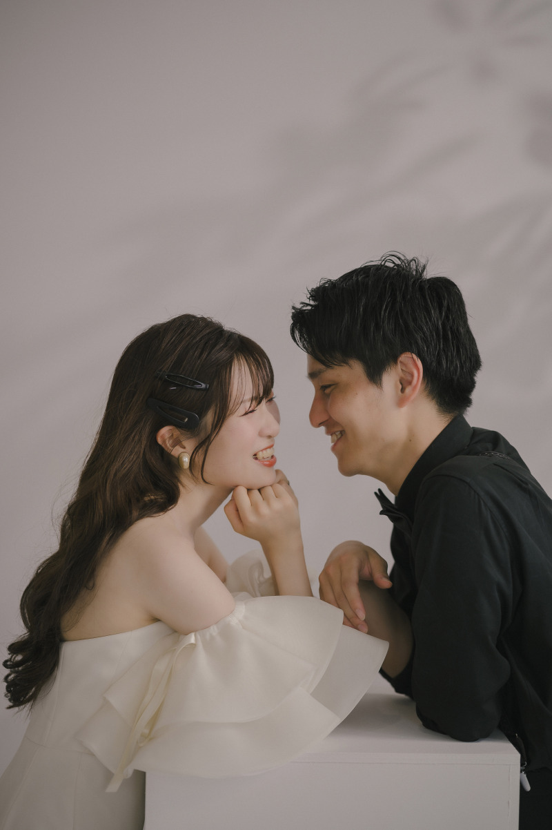 スタジオでおふたりだけの時間を