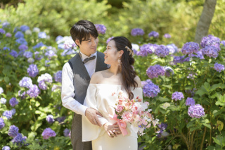 山と海！２箇所で雰囲気を変えてのフォトウェディグ！