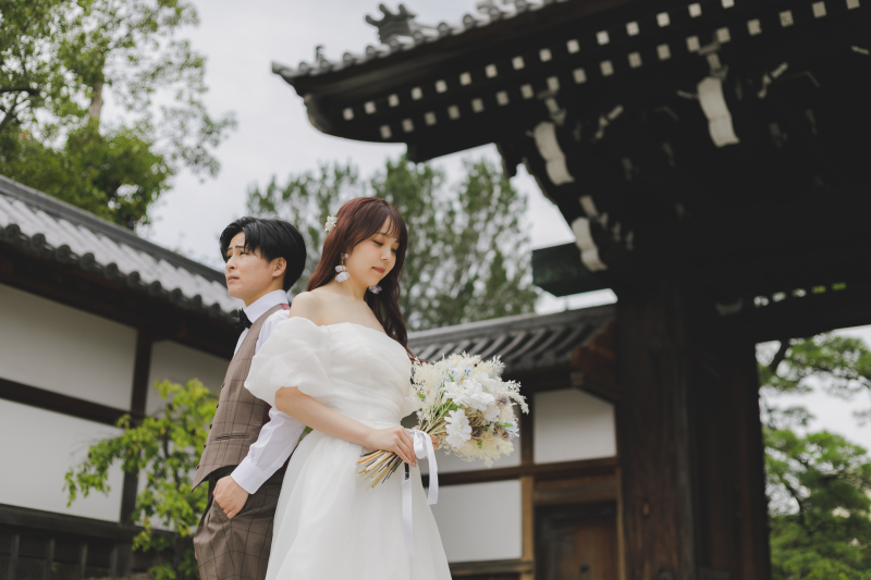 相楽園での撮影スタート!