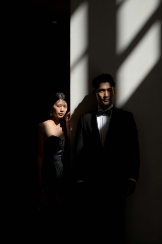 建物と光を活かして