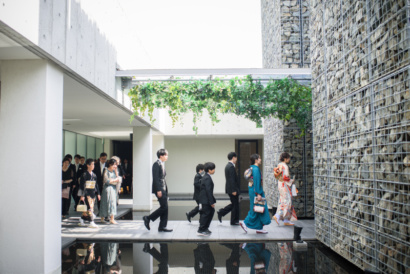 まもなく挙式スタートです!