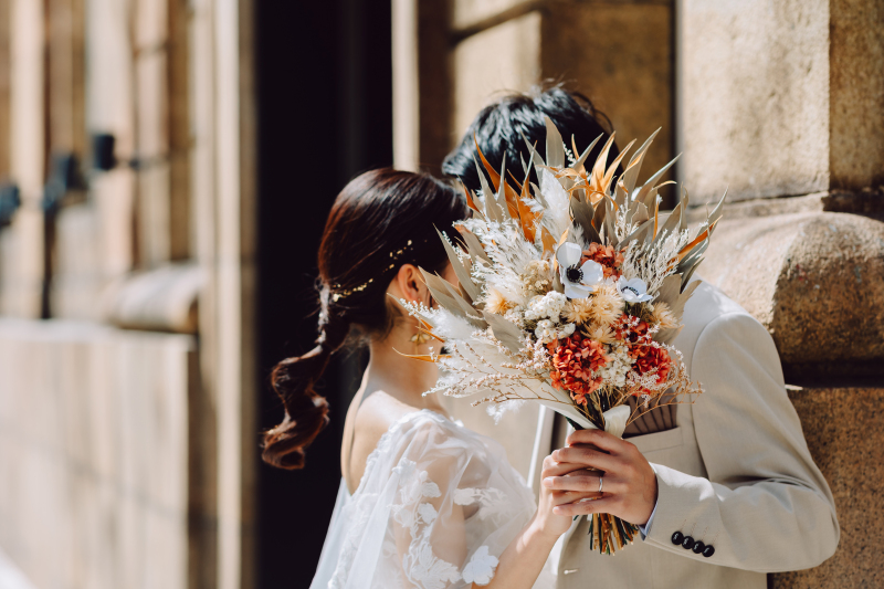 お顔隠しショット