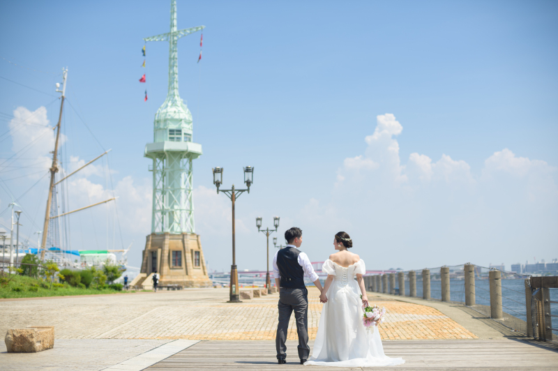 青空を活かして!