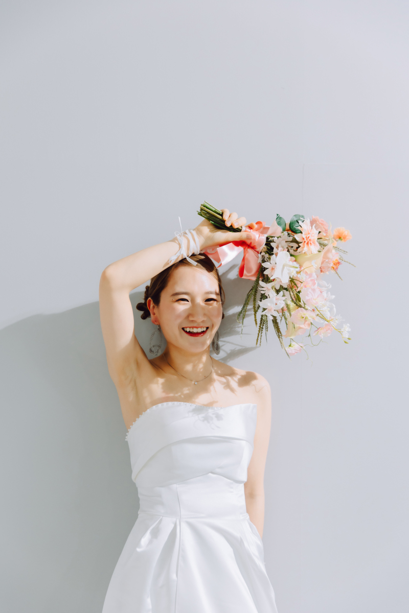 もちろんご新婦様のソロカットも♡