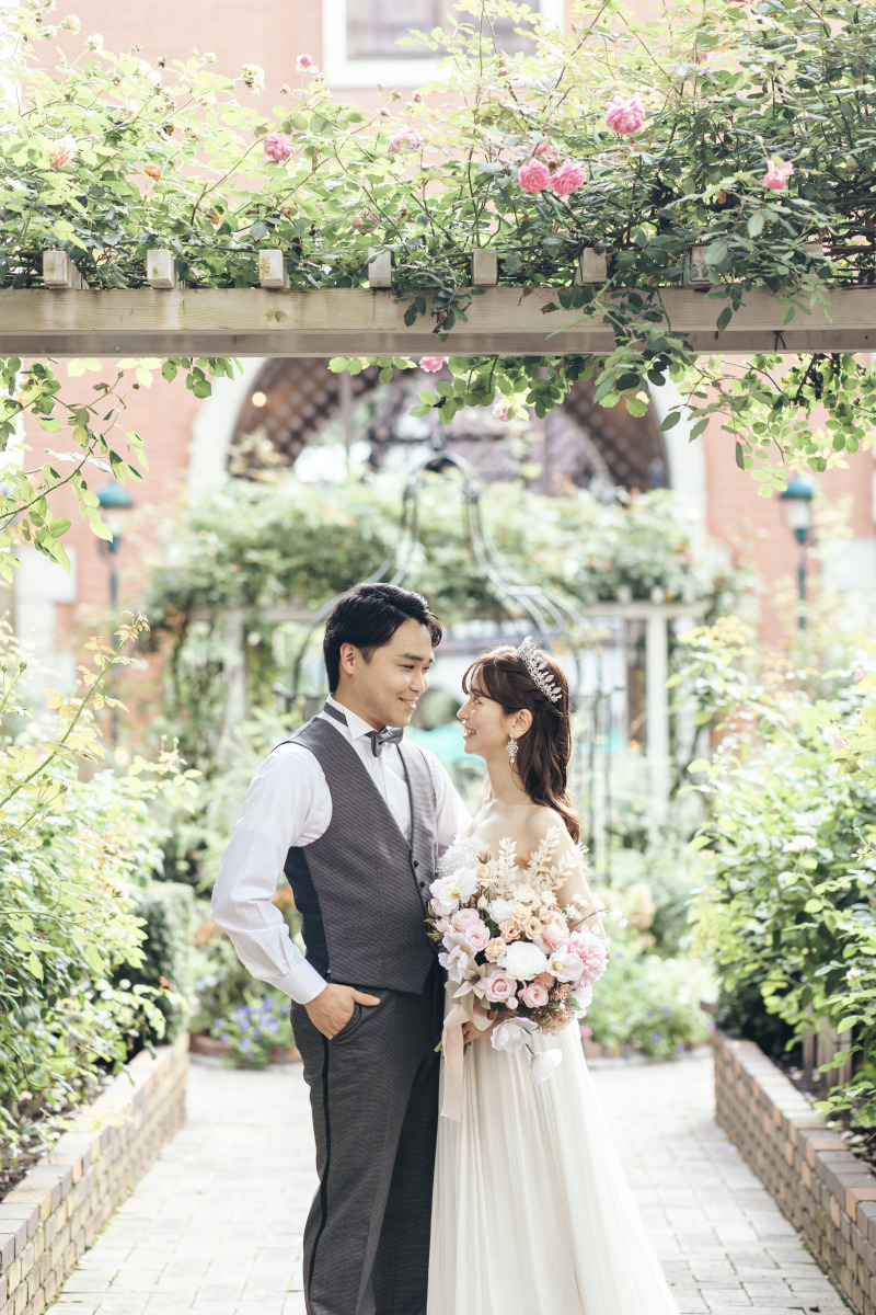 ハーブ園から撮影スタート！