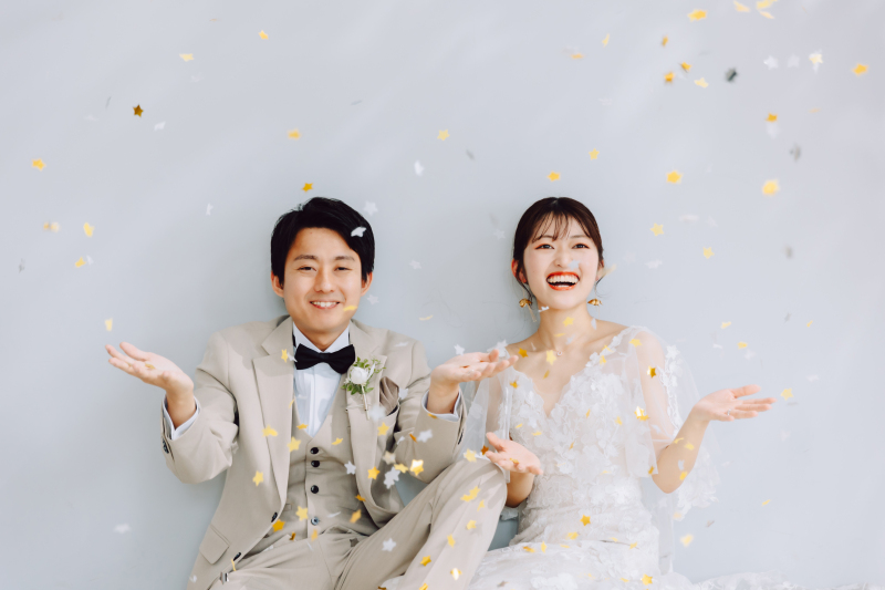 コンフェッティで