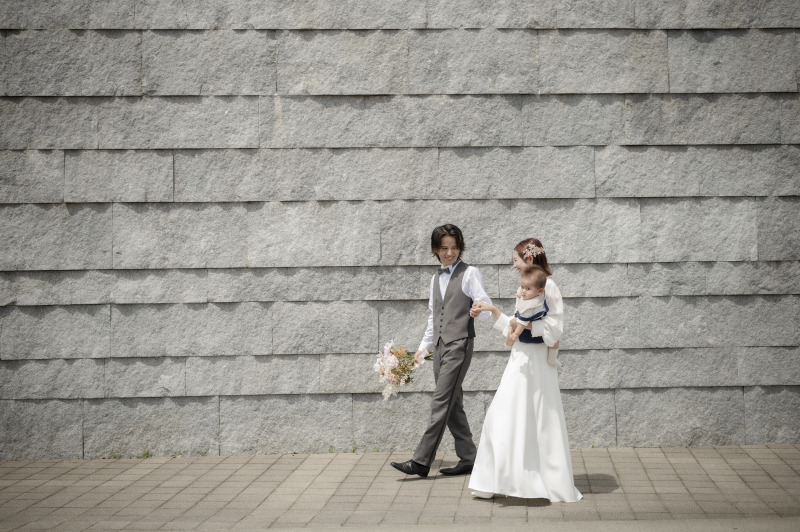 兵庫県立美術館でおしゃれに前撮り